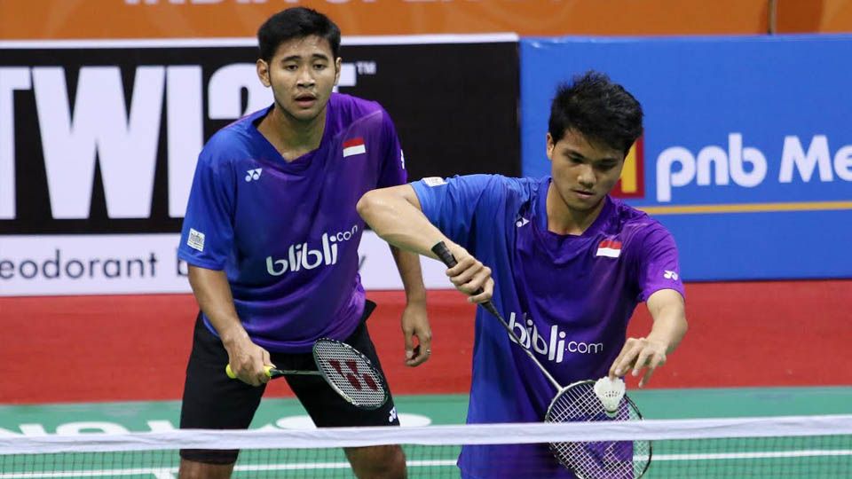 Angga Pratama dan Ricky Karanda Suwardi. Copyright: &copy; humas pbsi